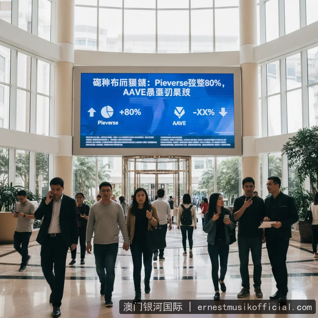 加密市场震荡：Pieverse激增80%，AAVE暴跌引热议